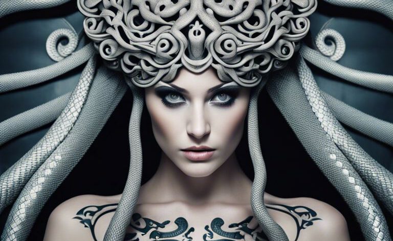 Medusa Tattoo Bedeutung des Motiv und Symbolik