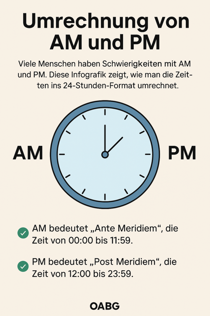 AM und PM Bedeutung im Detail