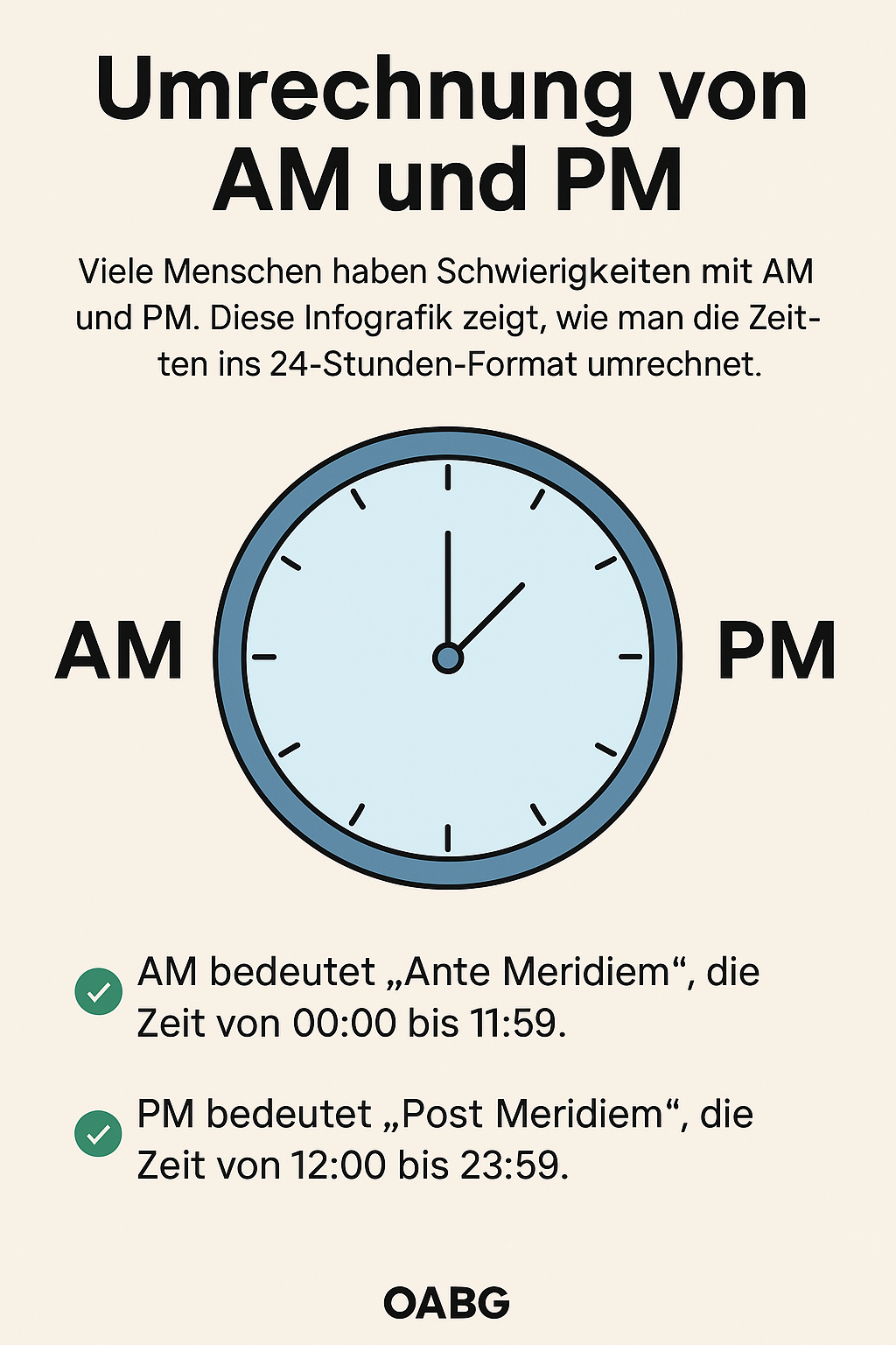 Bedeutung Von Am Und Pm Was bedeutet AM und PM? – Einfach erklärt