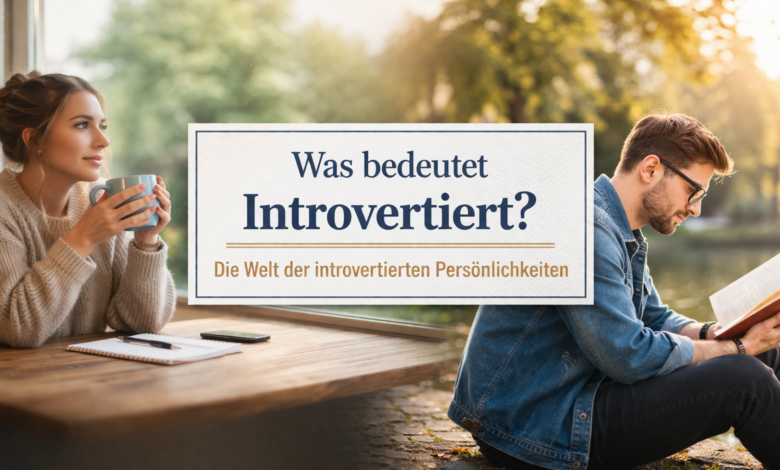 Was bedeutet Introvertiert [Bildinhalt mit KI erstellt]