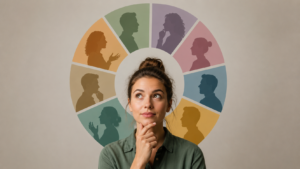MBTI: Myers-Briggs-Test zu den 16 Persönlichkeiten [Bildinhalt mit KI erstellt]